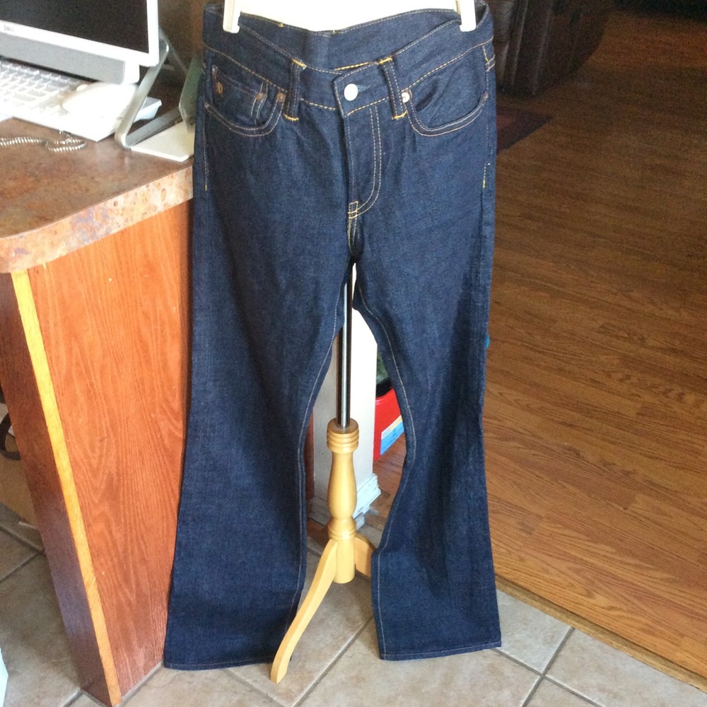 Ralph Lauren Double RL Straight Leg Jeans 27, Pre-owned